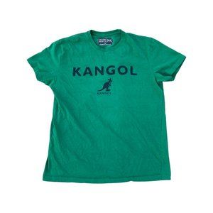 Y2K Kangol Logo Tee Men's Size Large